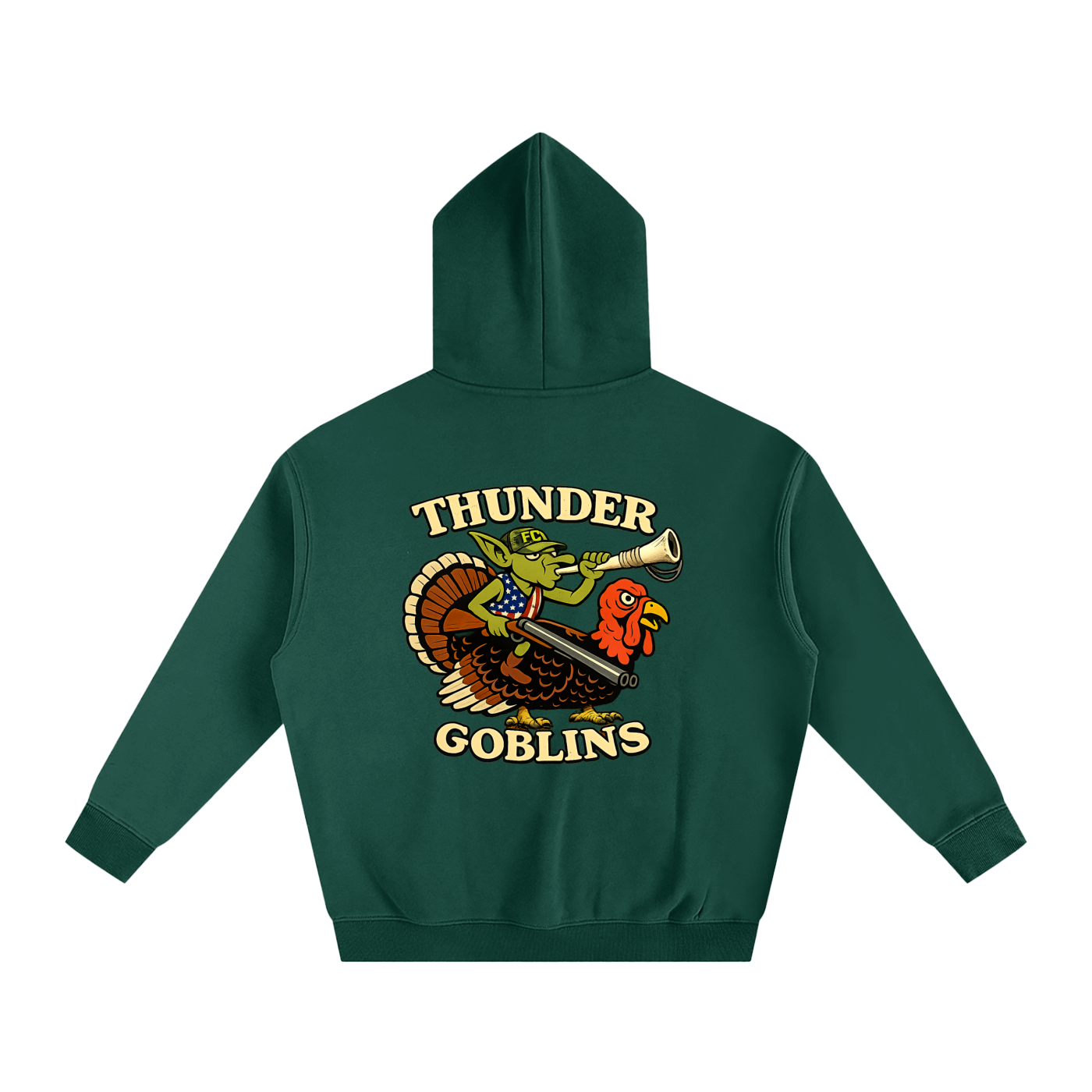 THUNDER GOBLIN: Limited Edition Oversize Fleeced Hoodie