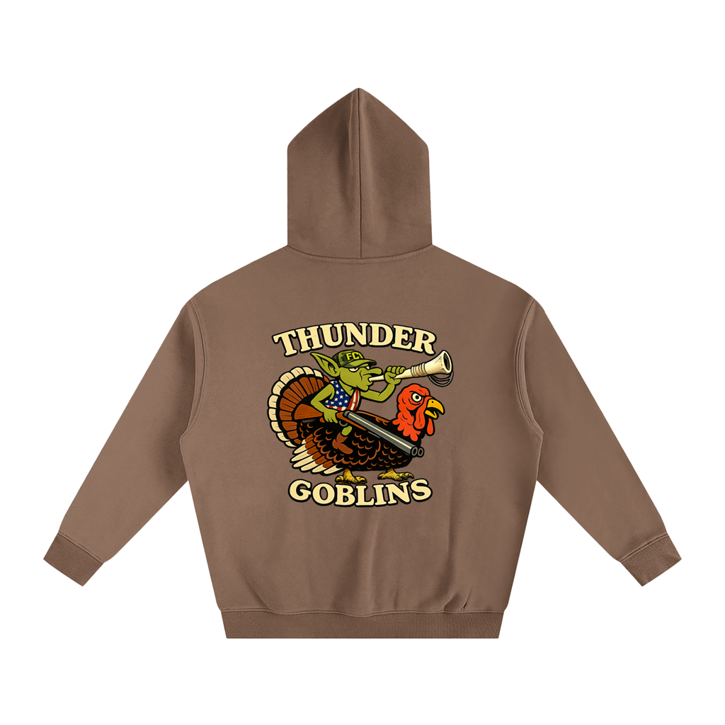 THUNDER GOBLIN: Limited Edition Oversize Fleeced Hoodie