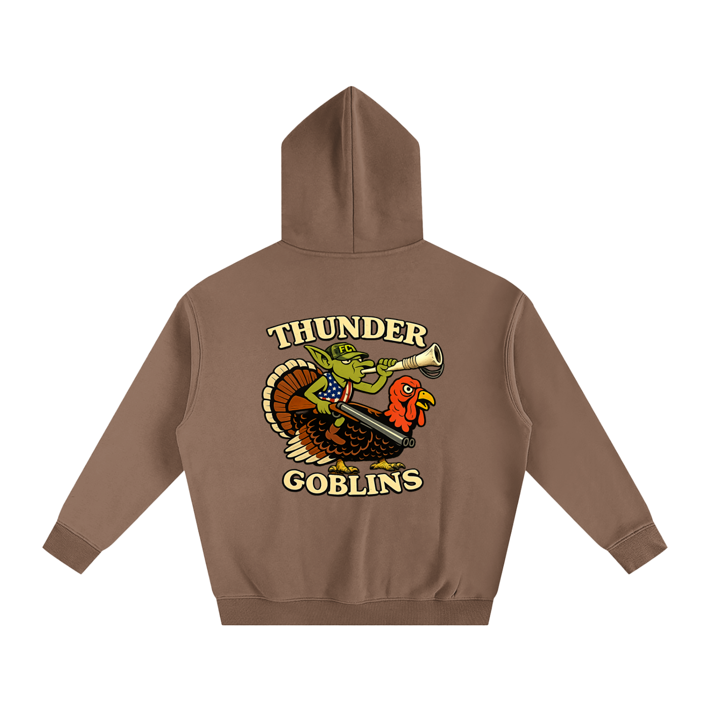 THUNDER GOBLIN: Limited Edition Oversize Fleeced Hoodie