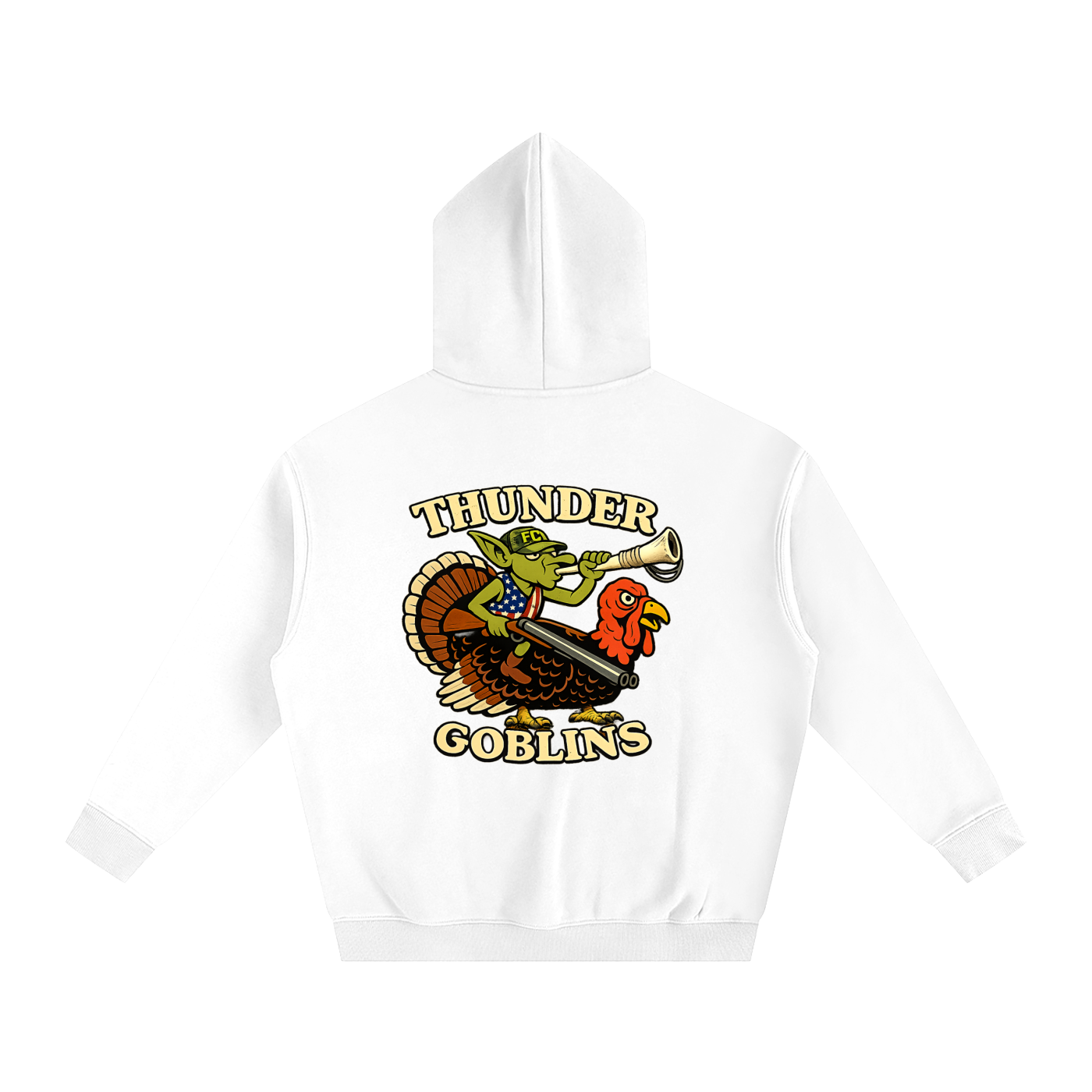 THUNDER GOBLIN: Limited Edition Oversize Fleeced Hoodie