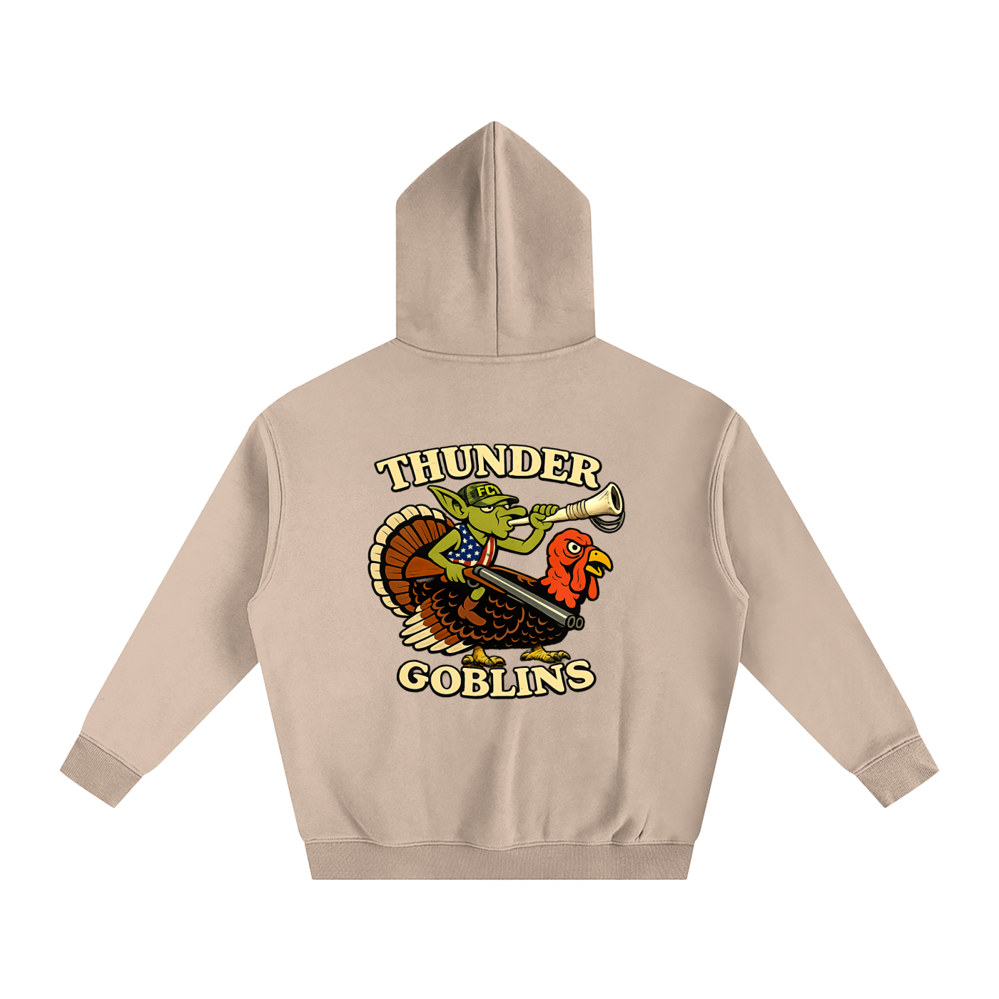THUNDER GOBLIN: Limited Edition Oversize Fleeced Hoodie