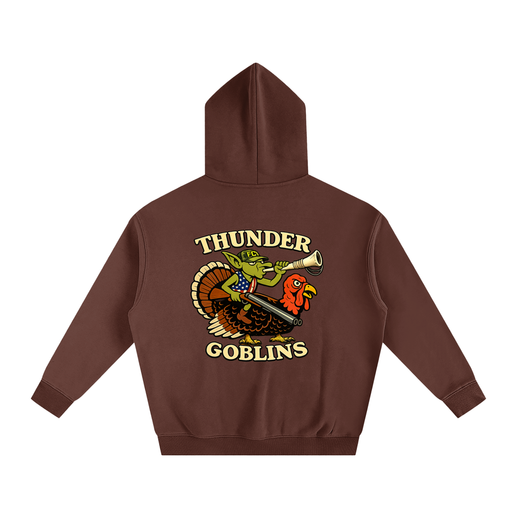 THUNDER GOBLIN: Limited Edition Oversize Fleeced Hoodie