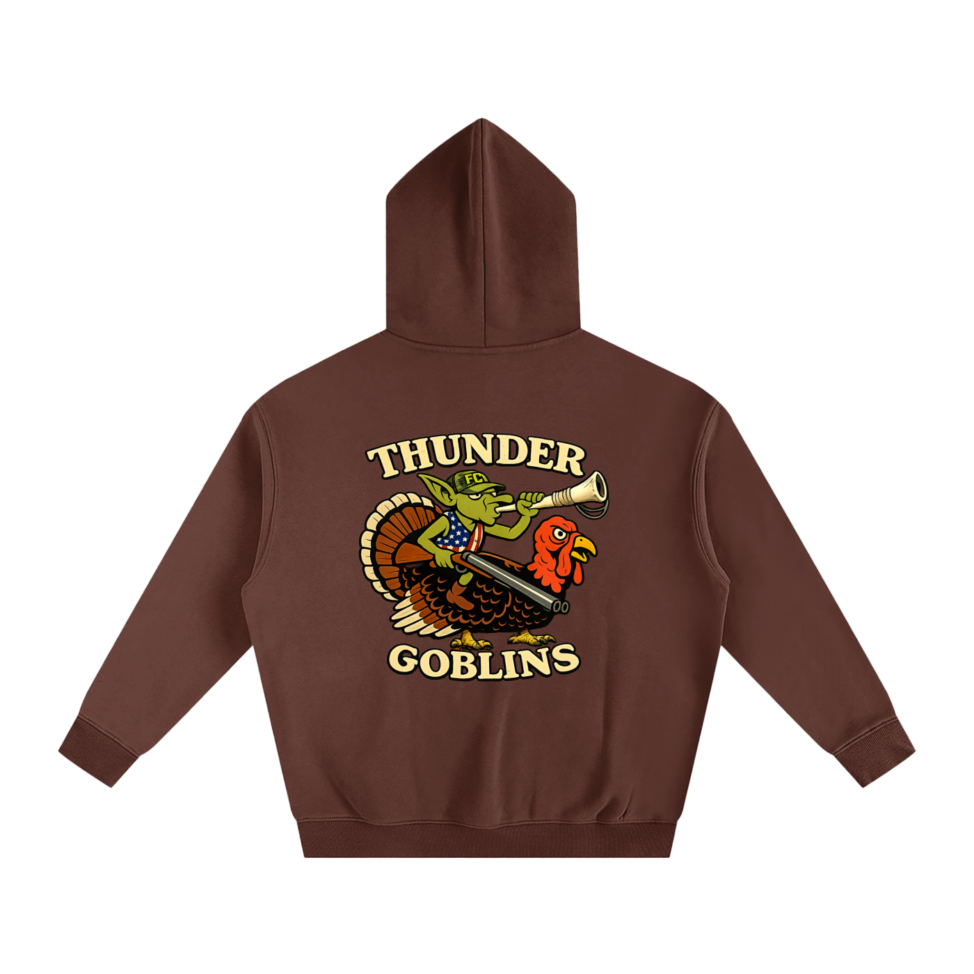 THUNDER GOBLIN: Limited Edition Oversize Fleeced Hoodie