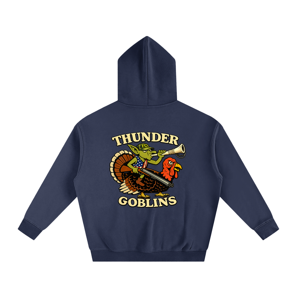 THUNDER GOBLIN: Limited Edition Oversize Fleeced Hoodie