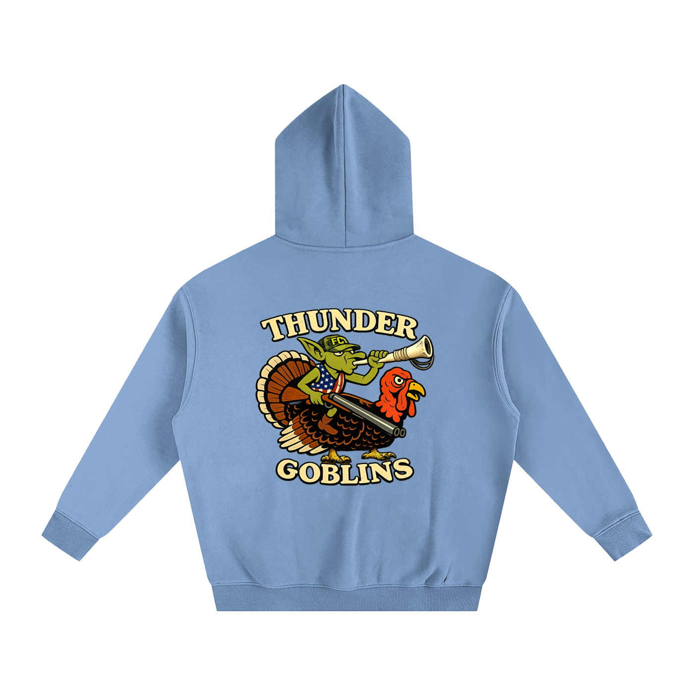 THUNDER GOBLIN: Limited Edition Oversize Fleeced Hoodie