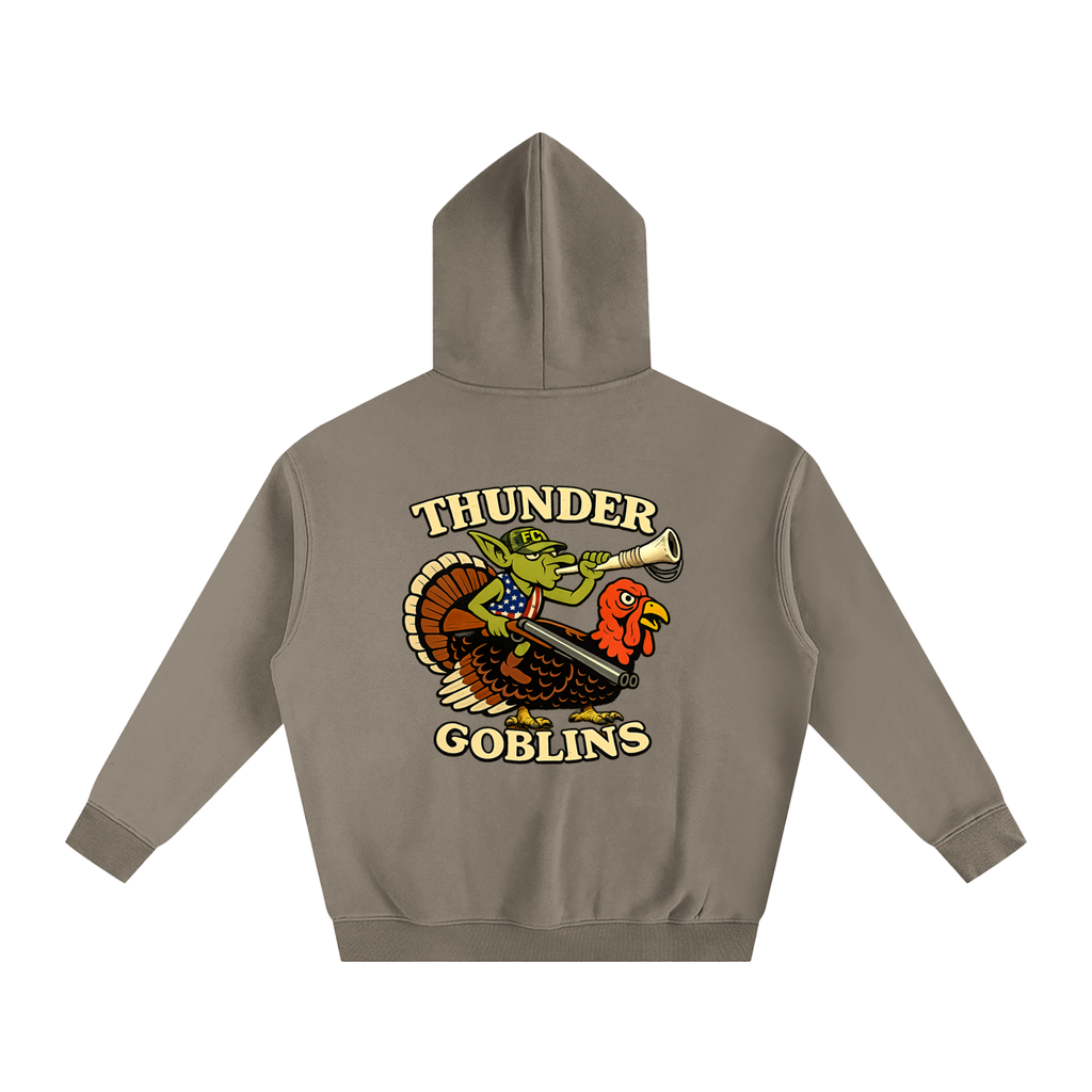 THUNDER GOBLIN: Limited Edition Oversize Fleeced Hoodie