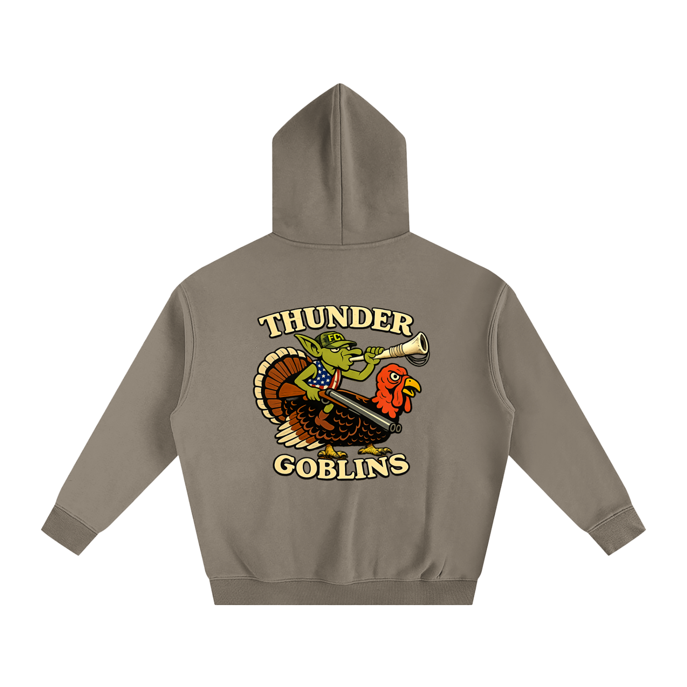 THUNDER GOBLIN: Limited Edition Oversize Fleeced Hoodie
