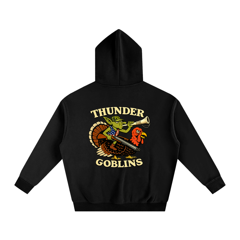 THUNDER GOBLIN: Limited Edition Oversize Fleeced Hoodie