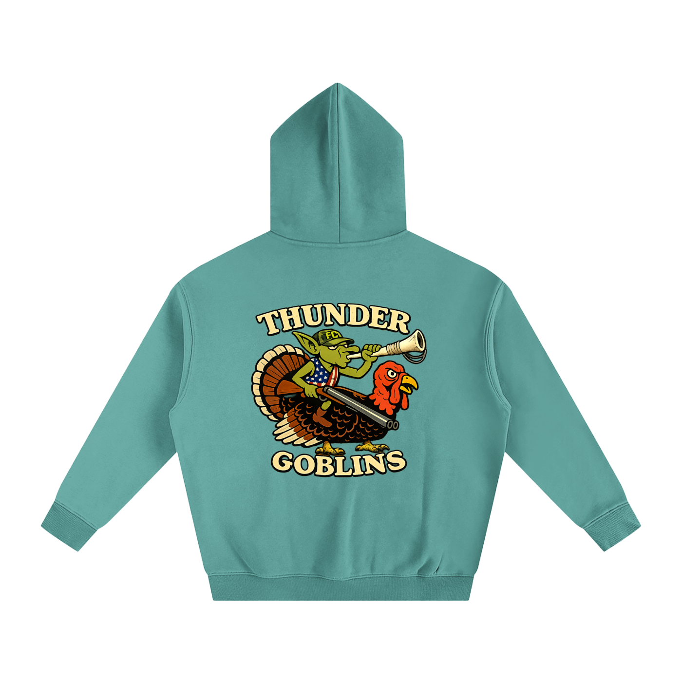 THUNDER GOBLIN: Limited Edition Oversize Fleeced Hoodie