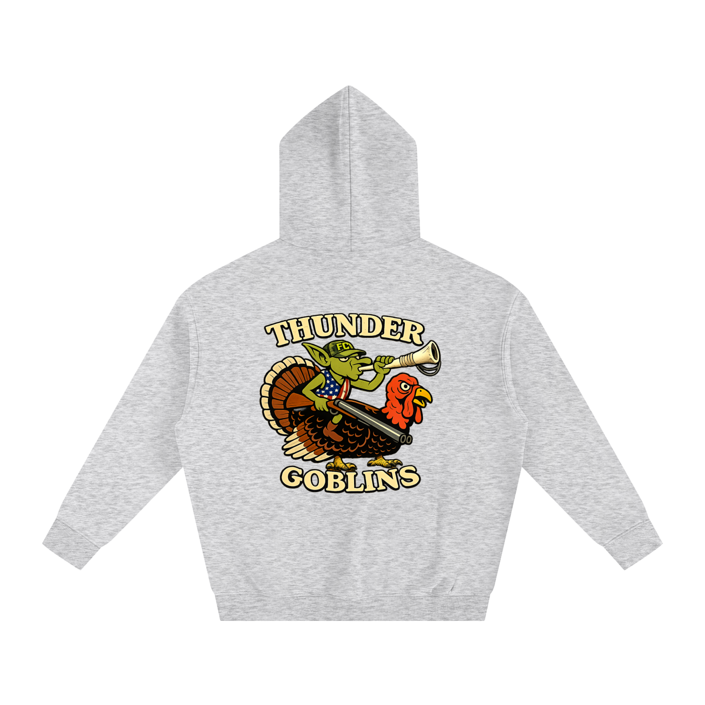 THUNDER GOBLIN: Limited Edition Oversize Fleeced Hoodie