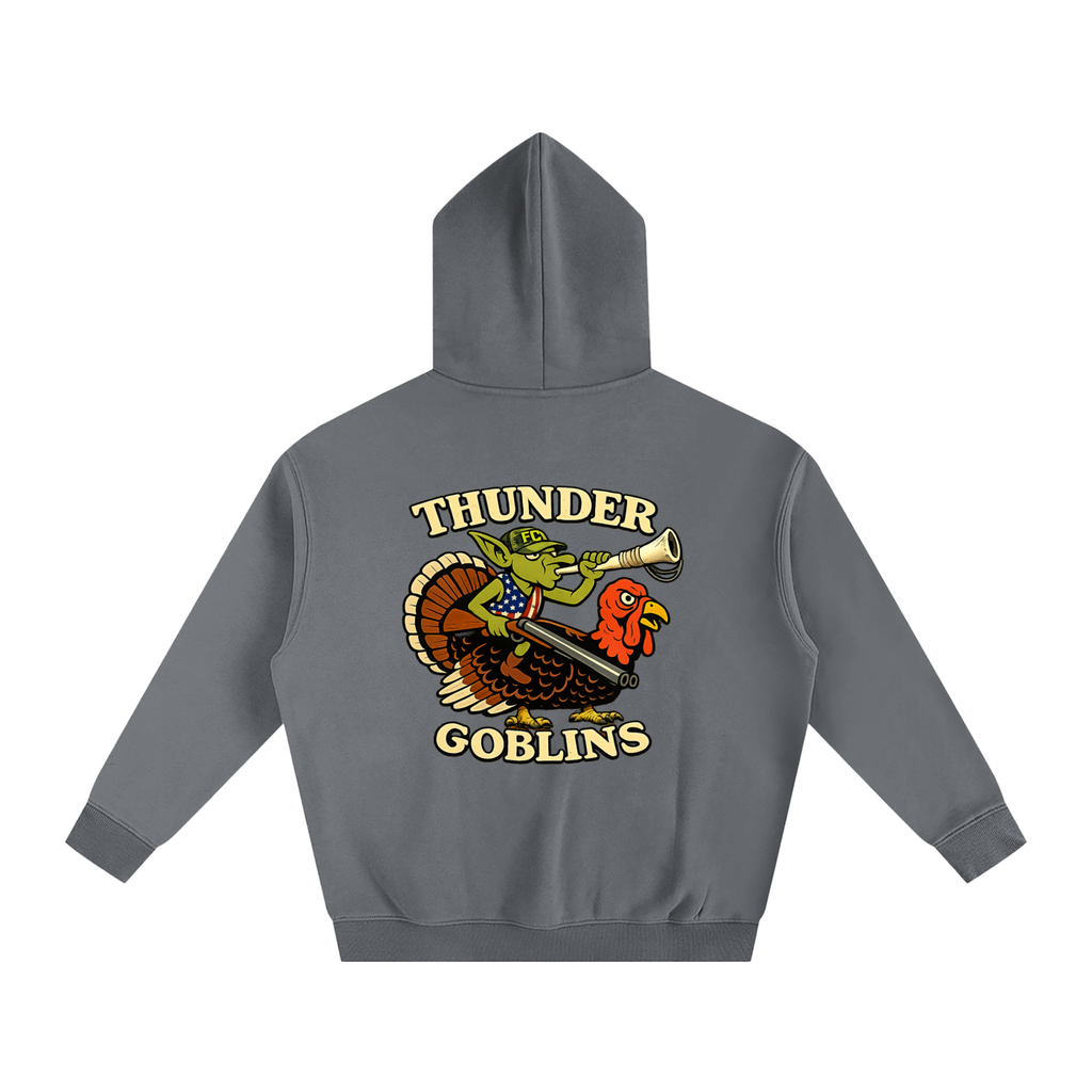 THUNDER GOBLIN: Limited Edition Oversize Fleeced Hoodie