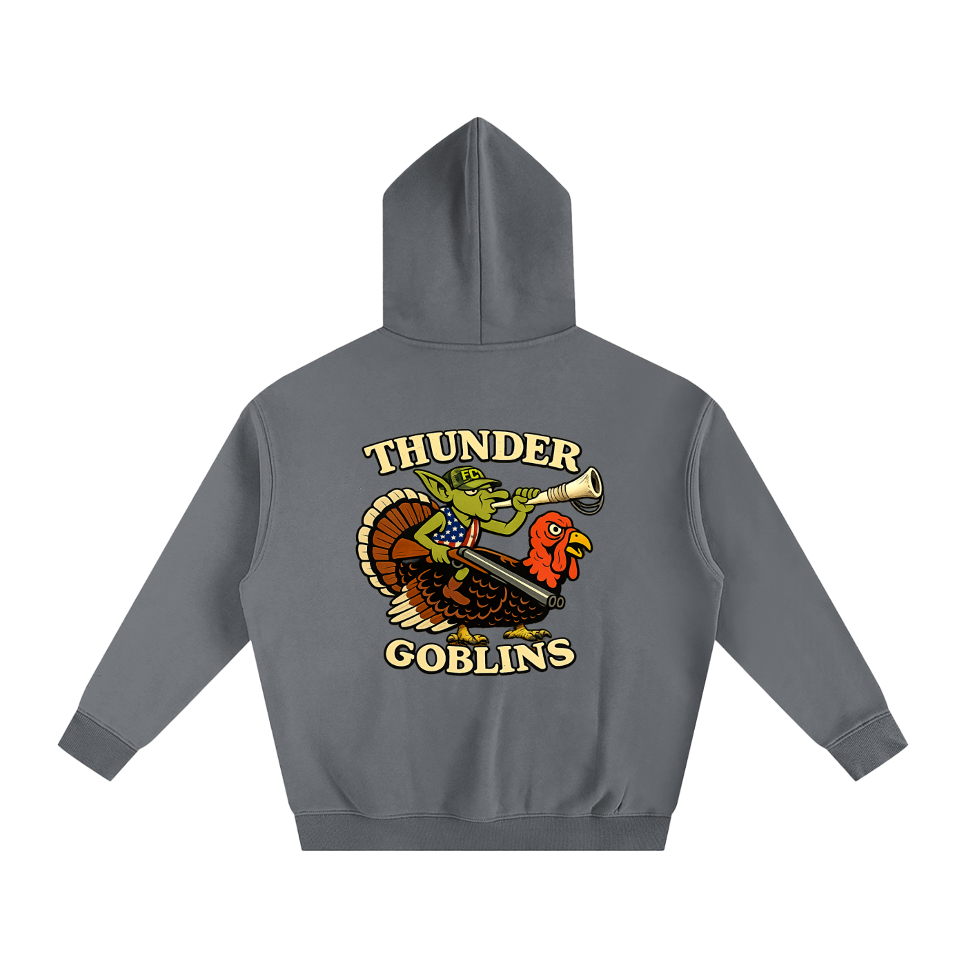 THUNDER GOBLIN: Limited Edition Oversize Fleeced Hoodie