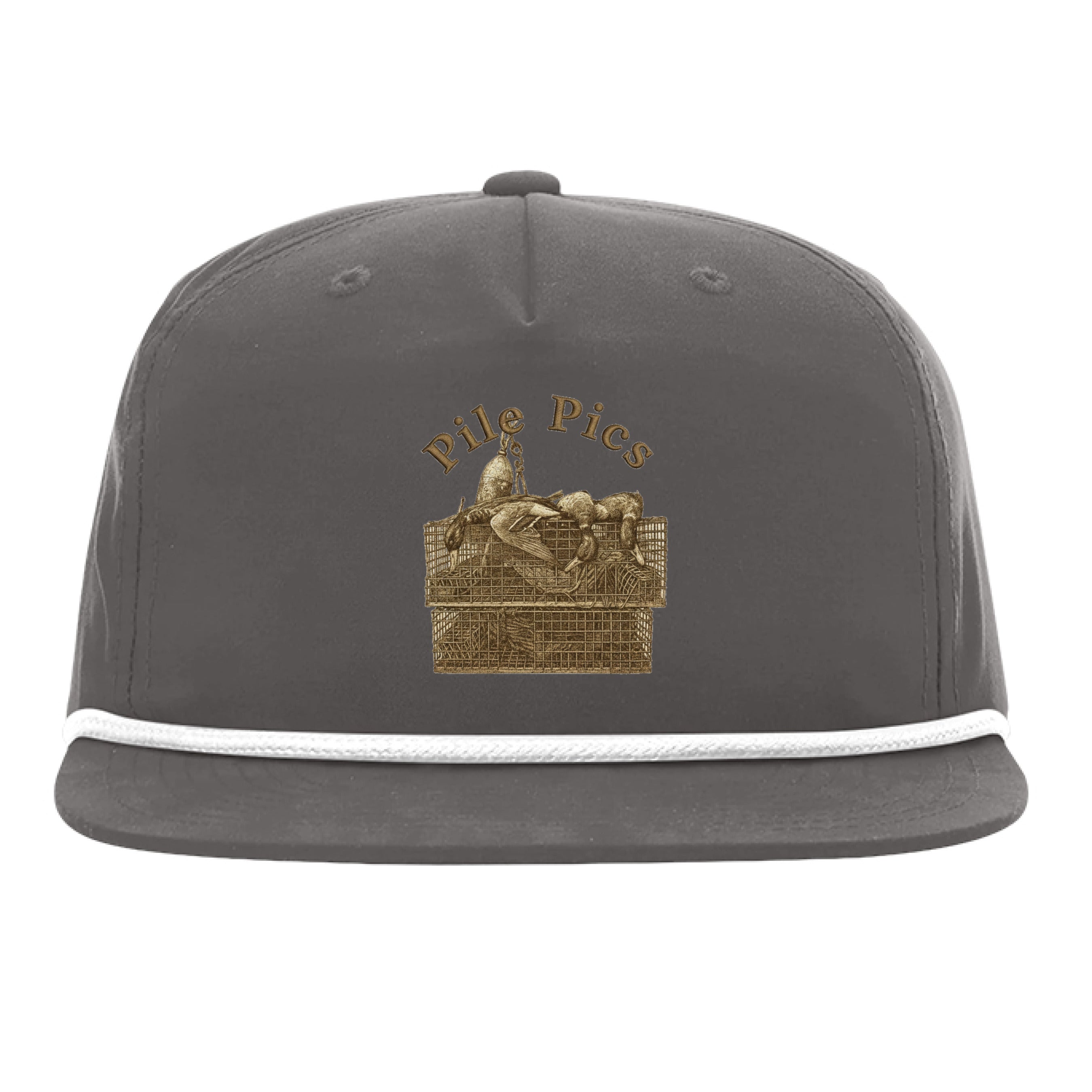Charcoal/ White - FRONT